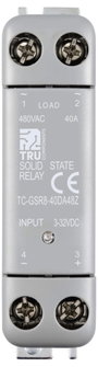 TRU COMPONENTS Félvezető relé TC-GSR8-40DA48Z 40 A Kapcsolási feszültség (max.): 480 V/AC Nullfeszül 2. bélyegkép