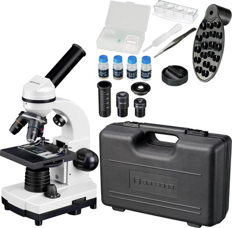 Bresser Optik Biolux SEL Gyermekmikroszkóp Monokulár 1600 x Beeső fény, Átvilágítás 4. kép