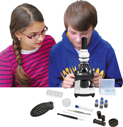 Bresser Optik Biolux SEL Gyermekmikroszkóp Monokulár 1600 x Beeső fény, Átvilágítás 7. kép