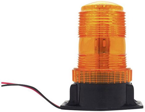 Wetech Vészjelző villogó WT-3007 12 V/DC, 24 V/DC Csavaros szerelési mód Narancssárga 3. kép