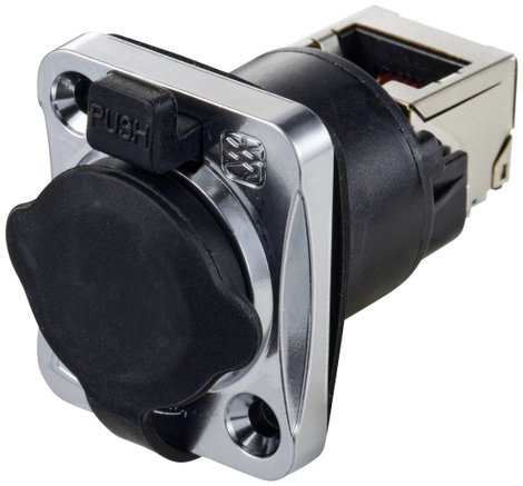 TRU COMPONENTS TC-12770432 Szerelő aljzat, ferde IP65 Borítással 1 db 2. kép