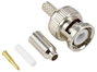 TRU COMPONENTS TC-12885928 BNC csatlakozó Dugó, egyenes 50 Ω 1 db 2. bélyegkép