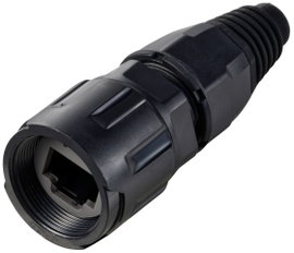 TRU COMPONENTS TC-12770436 Kábel csatlakozó IP65 Bevezető segítség RJ45-höz 1 db