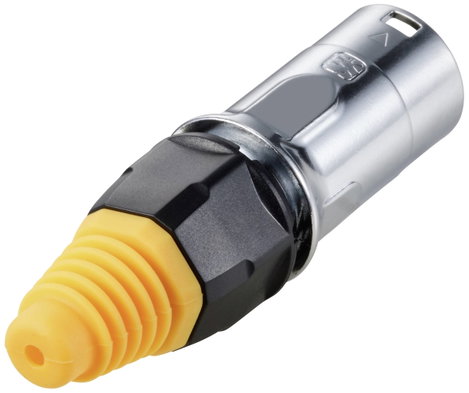 TRU COMPONENTS TC-12770424 dugó IP65 Bevezető segítség RJ45-höz Sárga 1 db 2. kép