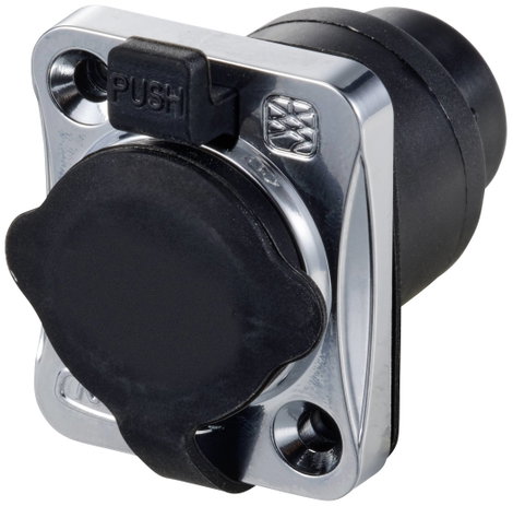 TRU COMPONENTS TC-12770428 RJ45 persely, egyenes IP65 Zárófedéllel 1 db 2. kép