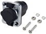 TRU COMPONENTS TC-12770428 RJ45 persely, egyenes IP65 Zárófedéllel 1 db 4. bélyegkép