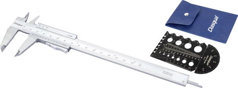 Dasqua 1801-0810 + 8511-0060 Univerzális tolómérő 150 mm
