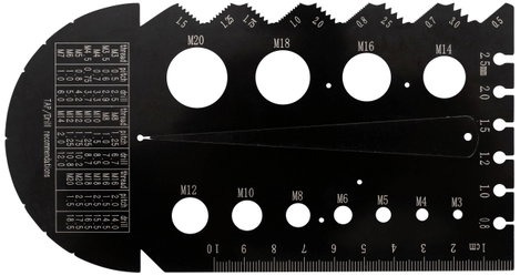 Dasqua 1801-0810 + 8511-0060 Univerzális tolómérő 150 mm 6. kép