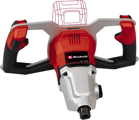 Einhell TP-MX 18-2 Li BL - Solo Professional Power X-Change 4258770 Festék-habarcs keverő 120 mm 2. kép