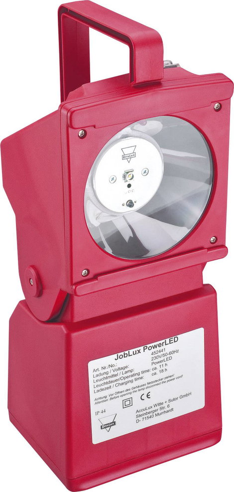 Munka- és vészvilágítás, 230V, 5 mm-es LED, 11 óra, Acculux Joblux PowerLED 2. kép