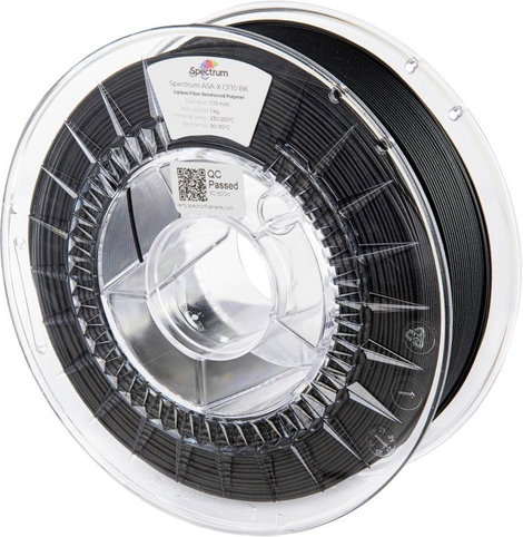 Spectrum Filaments 80716 ASA-X CF10 3D nyomtatószál ASA ütésálló, időjárásálló, UV álló, Szénszál er