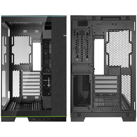 Lian Li O11D EVO RGB Tempered Glass Midi torony Számítógép ház Fekete 3. kép