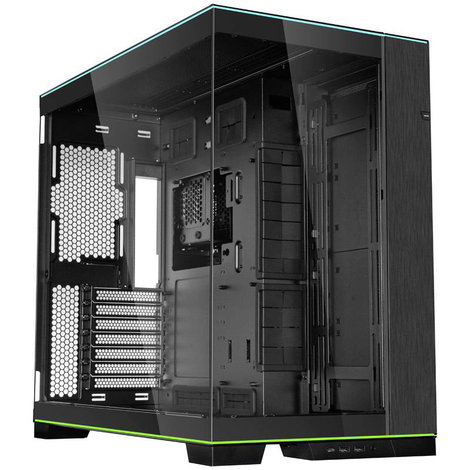 Lian Li O11D EVO RGB Tempered Glass Midi torony Számítógép ház Fekete 8. kép