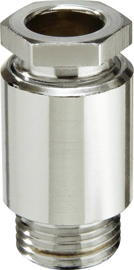 Wiska 10014484 Tömszelence Ütésálló, Tömítéssel M24 Sárgaréz (nikkelezett) Natúr 1 db