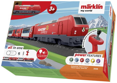 Märklin World 29348 H0 Glacier Express kezdőkészlet 2. kép
