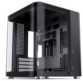 Jonsbo TK-1 2.0 Tempered Glass Mikro torony Számítógép ház Fekete