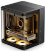 Jonsbo TK-1 2.0 Tempered Glass Mikro torony Számítógép ház Fekete 2. bélyegkép