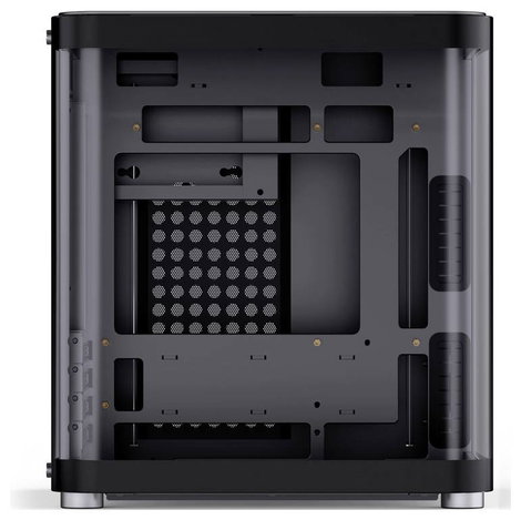 Jonsbo TK-1 2.0 Tempered Glass Mikro torony Számítógép ház Fekete 8. kép