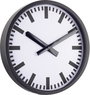 EUROTIME 59540-05 Rádiójel vezérlésű Rádiójel vezérlésű óra 35 cm x 35 mm x 5 cm Fekete (matt) 2. bélyegkép