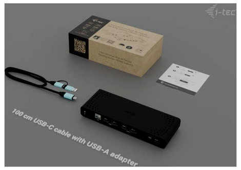 i-tec Notebook dokkoló állomás CADUA4KDOCKPDB 7. kép