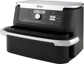 Ninja AF500EU Forrólevegős fritőz 2470 W Fekete, Ezüst