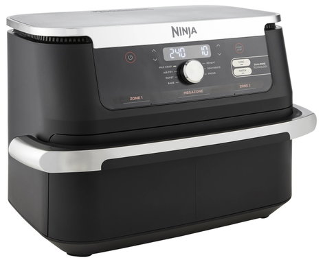 Ninja AF500EU Forrólevegős fritőz 2470 W Fekete, Ezüst 4. kép
