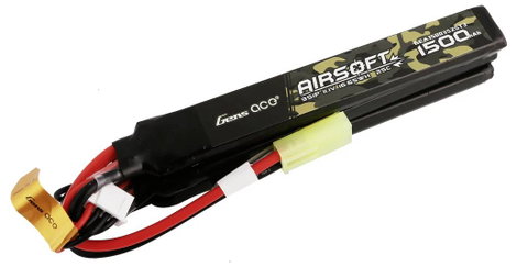 Gens ace Akkucsomag, LiPo 11.1 V 1500 mAh Cellaszám: 3 25 C Tömb mini Tamiya 3. kép