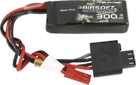 Gens ace Akkucsomag, LiPo 7.4 V 300 mAh Cellaszám: 2 35 C Tömb JST-SYP