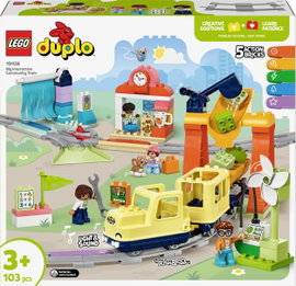 LEGO® DUPLO® 10428 Nagyszerű interaktív vasút
