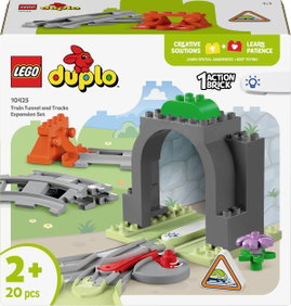 LEGO® DUPLO® 10425 Vasúti alagút és sínek bővítő készlet