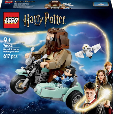 LEGO® HARRY POTTER™ 76443 Hagrid és Harry motorozása