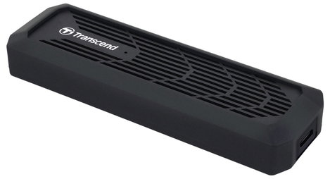 Transcend TS-CM10G M.2 SSD ház USB-C® (USB 3.2 Gen 2) 10 GBit/s M.2 PCIe NVMe, M.2 SATA 2230, 2242, 3. kép