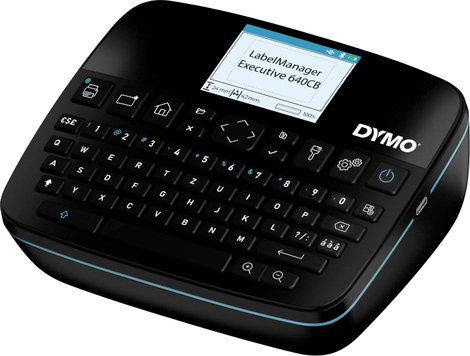 DYMO LabelManager Címkenyomtató Alkalmas feliratozó szalag: D1 6 mm, 9 mm, 12 mm, 19 mm, 24 mm