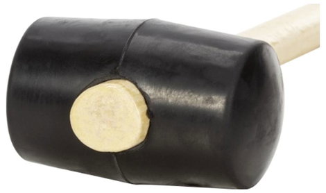 Ruthe 3007560119 Gumi kalapács 1000 g 1 db 2. kép