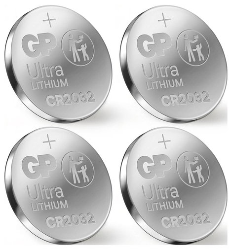 GP Gombelem CR 2032 3 V 4 db 220 mAh Lítium Ultra 2. kép