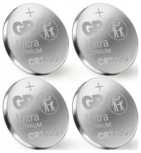 GP Gombelem CR 2430 3 V 4 db 275 mAh Lítium Ultra 2. kép