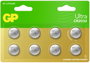 GP Gombelem CR 2032 3 V 8 db 220 mAh Lítium bélyegkép