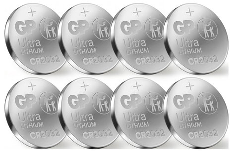 GP Gombelem CR 2032 3 V 8 db 220 mAh Lítium 2. kép