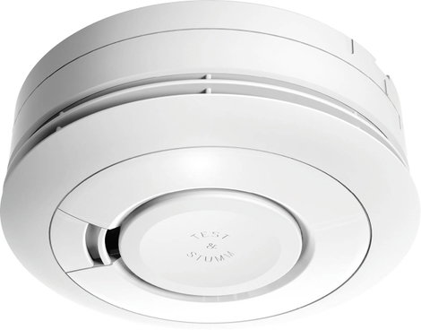Ei Electronics Füstjelző vezték nélkülire alakítható, Hálózatba köthető Elemekről üzemeltetett (Ø) 1