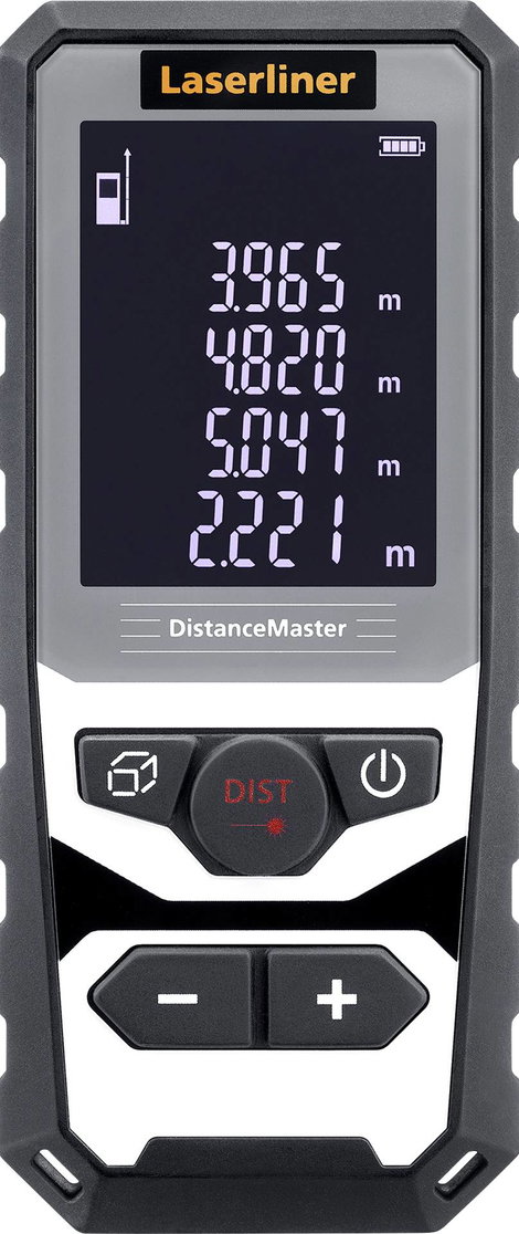 Laserliner DistanceMaster Lézeres távolságmérő Hordtáska 50 m
