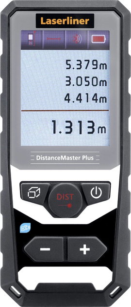 Laserliner DistanceMaster Plus Lézeres távolságmérő Hordtáska 100 m