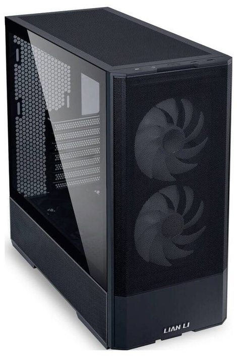Lian Li LANCOOL 207RX Midi torony Gaming doboz Fekete 2. kép