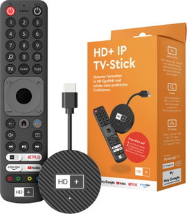 HD Plus IP TV stick Távirányítóval