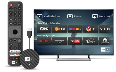 HD Plus IP TV stick Távirányítóval 9. kép