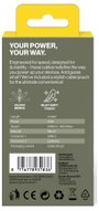 Aqiila USB C kábel USB 2.0 Apple Lightning dugó 1 m Fehér AQCBPBIC3SI836 3. bélyegkép