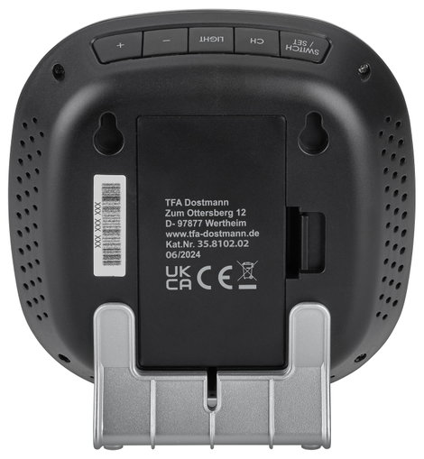 TFA Dostmann TFA.me ID-04 35.8102.01 WLAN időjárásjelző állomás Előrejelzés 4 napos Érzékelők száma 2. kép