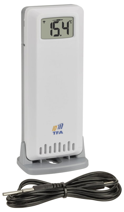 TFA Dostmann 30.3902.02 Temperatursender ID-A3 Hőmérséklet érzékelő 868 Mhz rádiójel 3. kép