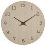 TFA Dostmann 60.3072.01 Kvarc Falióra 298 mm x 41 mm x 298 mm Fa (világos) 2. bélyegkép