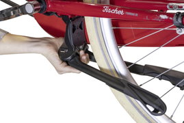FISCHER FAHRRAD 50176:FISCHER Kerékpár állvány Alumínium Fekete
