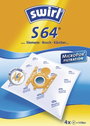 Porszívó zsák Swirl S64 S66 Micro 4 db bélyegkép